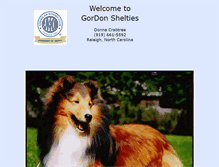 Tablet Screenshot of gordonshelties.com